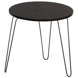 Příruční stolek 48x48cm v dekoru černý dub TK2130