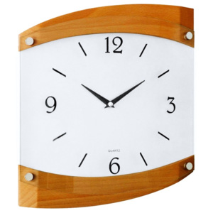 Dřevěné nástěnné hodiny JVD N14019/41
