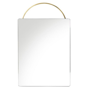 Závěsné zrcadlo Brass (kód BDAY10 na -20 %)