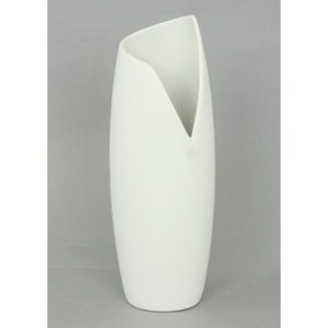 Autronic Váza keramická matná bílá
