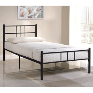 PERLA postel 90x200cm kov černý