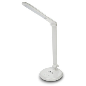 LED stolní lampička dotyková, 8W, plynulá regulace jasu, 5300K, bílá barva