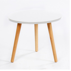 Příruční stolek 45x50cm v bílém provedení TK2152