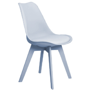 MARTIN-II židle PP šedý (podnož PP)
