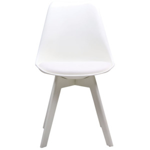 MARTIN-II židle PP bílé (podnož PP)