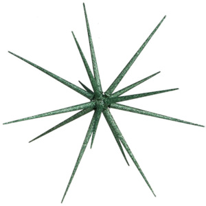 HALE BOPP Vánoční hvězda 35 cm - zelená
