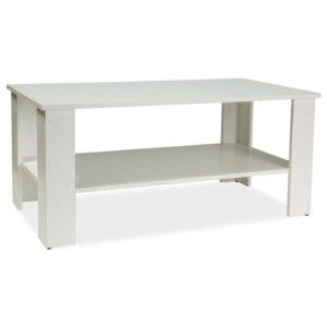 Konferenční stolek v bílé barvě KN662