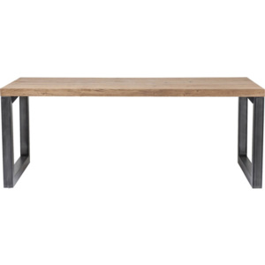 Jdelní stůl s deskou z jasanového dřeva Kare Design Seattle, 200 x 100 cm