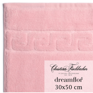 Christian Fischbacher Ručník pro hosty 30 x 50 cm růžový Dreamflor®, Fischbacher