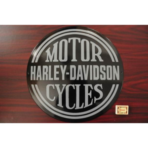 Smaltovaná cedule HARLEY-DAVIDSON MOTOR CYCLES