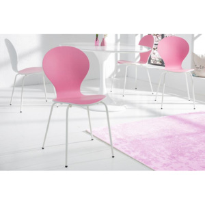 Form židle ružová