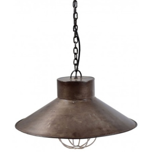 Industrial style, Železná závěsná lampa 30 x47 cm (1438)