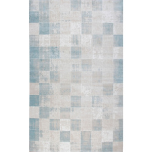 Světle modrý koberec Yvonna, 120 x 180 cm