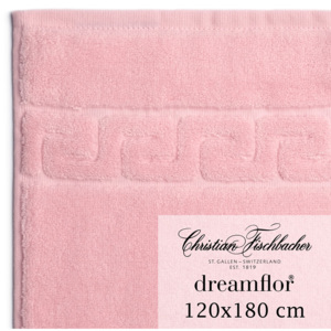 Christian Fischbacher Osuška velká 120 x 180 cm růžová Dreamflor®, Fischbacher