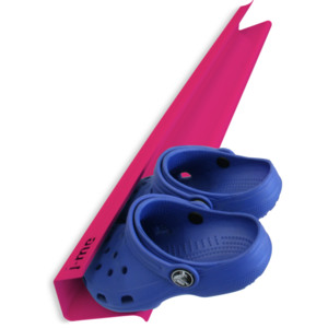 Police na boty - dětská J-ME Kid´s Shoe Rack, 70cm, růžová