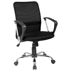 Židle kancelářská černá Q-078