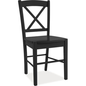 Casarredo *Jídelní dřevěná židle CD-56 černá