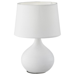 Stolní lampa Martin Alba TRIO (barva- bílá, kov, plast, textilní stínítko)