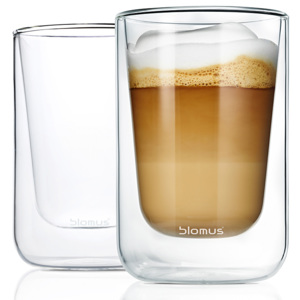 Blomus Set termosklenic na cappuccino 250 ml NERO
