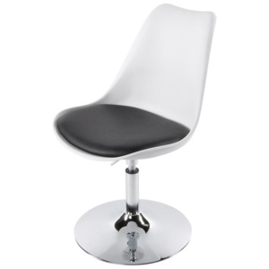Židle NASSAU WHITE BLACK Nábytek | Studovna a kancelář | Pracovní židle