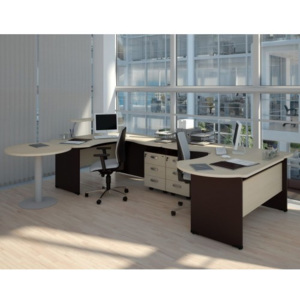 Sestava kancelářského nábytku Berlin BE04 - 3D2508