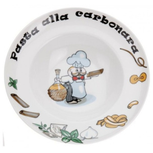 Talíř na těstoviny hluboký 27 cm Pasta Carbonara - EXCELLENT