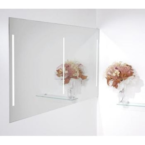 Luxusní zrcadlo DUO LUMINA WHITE 140/70 s osvětlením Zrcadla | Zrcadla s osvětlením