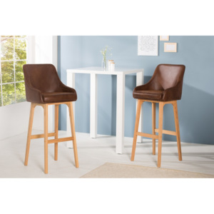 SET 2 barová židle SCANDINAVIA E-BZ Nábytek | Židle a stolové lavice | Barové židle