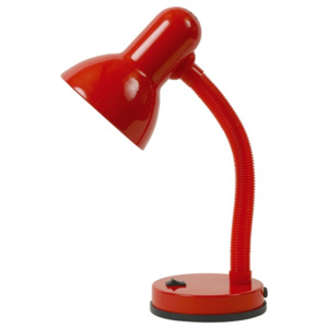 Stolní lampa Kanlux Lora HR-DF5-RE červená