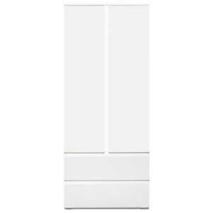 Bílá dvoudveřová skříňka se 2 zásuvkami Intertrade Image