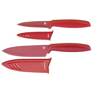 WMF Sada kuchyňských nožů 2dílná červená Touch