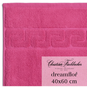 Christian Fischbacher Ručník pro hosty velký 40 x 60 cm purpurový Dreamflor®, Fischbacher