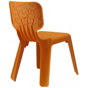 MAGIS - Dětská židle ALMA, oranžová - VÝPRODEJ