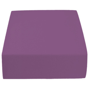 Jersey jednolůžko tmavě fialové Gramáž (hustota vlákna): Economy (120 g/m2)