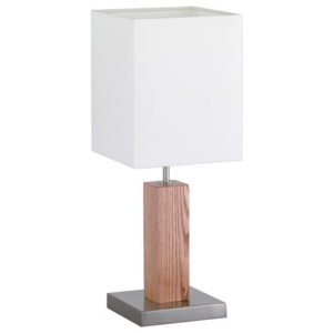 WOFI 8302.01.51.6000 Stolní lampa Charme 60W E27 dřevo
