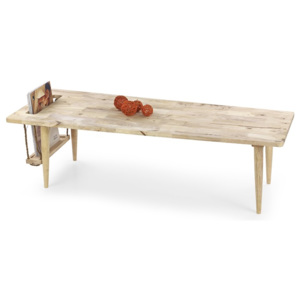 MADEIRA stolek, přírodní dřevo