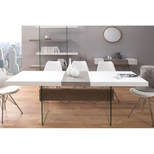 Jídelní stůl ONYX 160-200-B rozkládací Nábytek | Jídelní prostory | Jídelní stoly | Všechny jídelní stoly