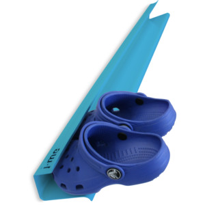 Police na boty - dětská J-ME Kid´s Shoe Rack, 70cm, modrá