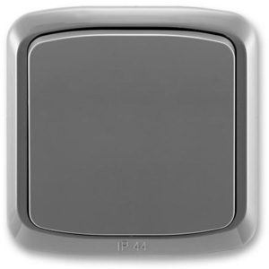 ABB Tango vypínač č.7 IP44 kouřová šedá 3558A-07940 S2