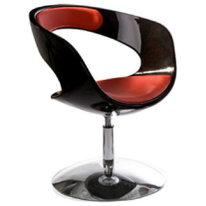Židle KIRK BLACK RED Nábytek | Jídelní prostory | Jídelní židle