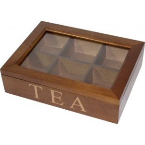 Dřevěná skříňka - na čaj Tea wood