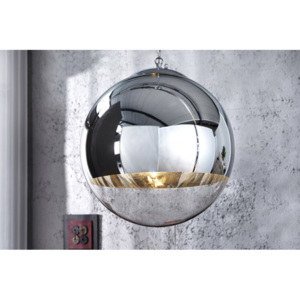 Závěsné svítidlo Globe 40 cm chrom