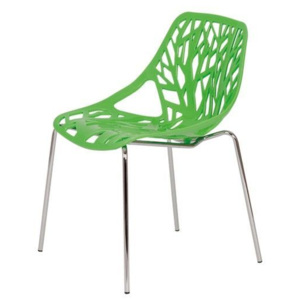 Židle BOHUMILA plast-kov chromovaný Nábytek | Jídelní prostory | Jídelní židle