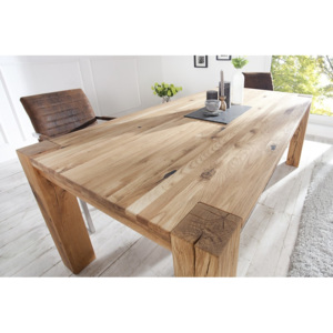 Jídelní stůl Wild Oak 160 cm z masivního dubového dřeva