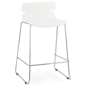 Barová židle ACCRA WHITE Nábytek | Jídelní prostory | Barové židle