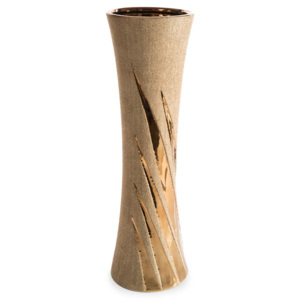 Luxusní keramická váza BRIGID 14x50 cm (keramické vázy)