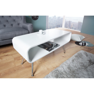 Konferenční stolek APOLLO 90-WHITE SILVER Nábytek | Obývací pokoj | Konferenční stolky | Konferenční stolky všechny