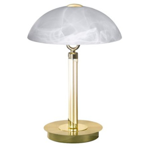 Wofi Stolní lampa BRISTOL 2x E14 max. 40 matná mosaz se stmívačem 8111.02.32.0510
