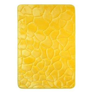 BO-MA koberce Koupelnová předložka 3D 0133 yellow - 50x80