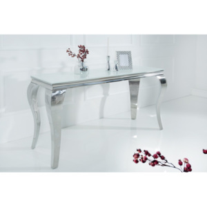 Konzolový stolek MODERN BAROCCO 140-WHITE Nábytek | Obývací pokoj | Odkládací stolky